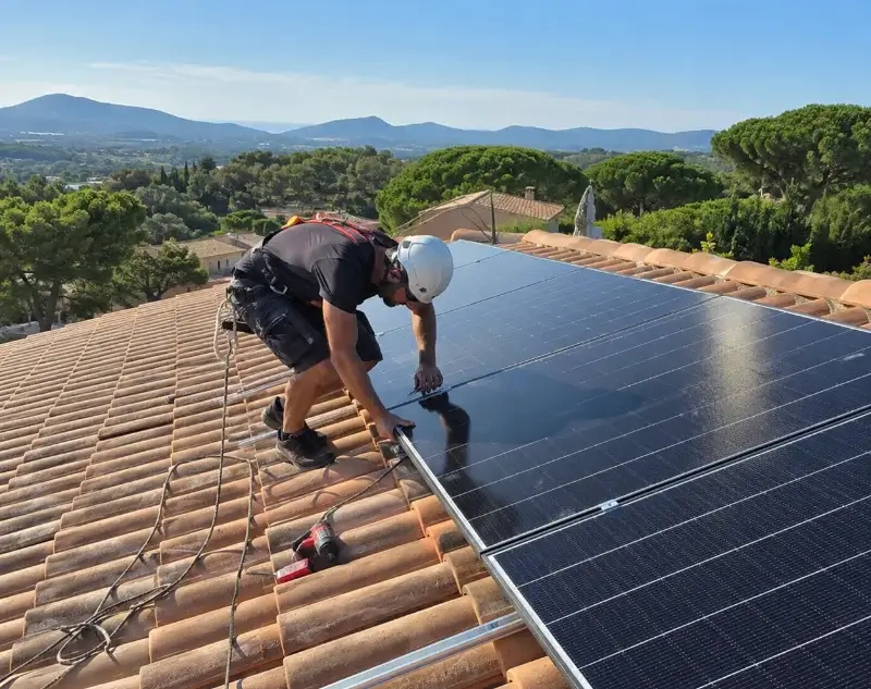 Installateur panneaux solaires Le Bono — pose photovoltaïque sur toiture